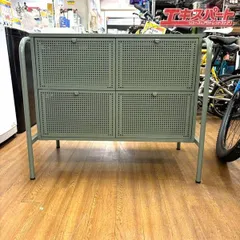 送料込み　IKEA チェスト　収納　ニッケビー　NIKKEBY イケア IKEA ニッケビー NIKKEBY スチールチェスト レッド