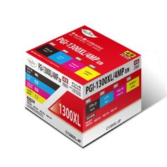 Canon  キヤノン  互換インクカートリッジ PGI-1300XL ４色セット(MB2030/MB2330/MB2730/MB2130用)