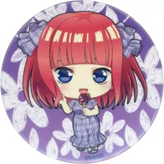 【中古】バッジ・ピンズ 中野二乃(SD) 「五等分の花嫁∬ キャンペーン 2021 in セガ トレーディング缶バッジ 2021 Summer Vacation! ver.」