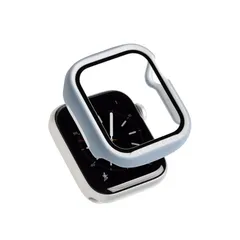 iFace Reflection Apple Watch Series SE(第2/1世代)/6/5/4(40mm)専用 強化ガラス一体型 ケース (ペールブルー)【 アイフェイス アップル ウォッチ ケース 全面保護 アップルウォッチ カバー フレーム 