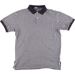 古着 90年代 ラルフローレン Ralph Lauren POLO by Ralph Lauren 半袖 チェック ポロシャツ USA製 メンズL ヴィンテージ/eaa452911