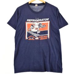 古着 80年代 スクリーンスターズ SCREEN STARS NFL CHICAGO BEARS シカゴベアーズ スポーツプリントTシャツ USA製 メンズM/eaa262701