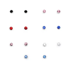 樹脂ピアス セット ピアス ジュエリー アクセサリー シンプル 3mm