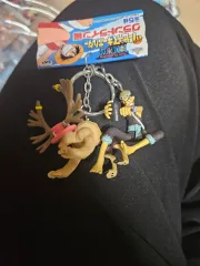 ワンピース) 2000 ザ・イヤーズ 出てきた ウソップ トニートニー・チョッパー 賞品 キーホルダー フィギュア 出品