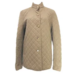 ラルフローレン RALPH LAUREN キルティング ブルゾン 高級ライン 中綿 ジャケット 裏フリース スタンドカラー S 茶 ブラウン Xのサムネイル