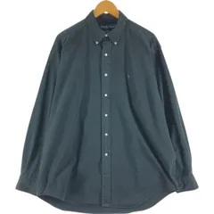 古着 ラルフローレン Ralph Lauren BLAKE 長袖 ボタンダウンシャツ メンズL相当/eaa527837