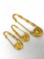 Yohji Yamamoto 安全ピンブローチ Gold（箱付属） Yohji Yamamoto 安全ピンブローチ Gold（箱付属）