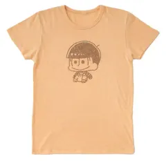 【中古】Tシャツ(キャラクター) 十四松 コルクプリントTシャツ イエロー Mサイズ 「おそ松さん」
