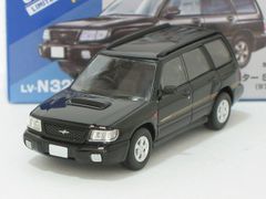 スバル フォレスター S／tb（黒）97年式 LV-N327a【トミーテック社1/64ミニカー】【トミカの時】