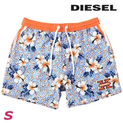 新品・未使用 ディーゼル DIESEL 海パン ビーチウェア スイムウェア メンズ ボタニカル総柄 メンズ水着 男性水着 ショートトランクス サーフパンツ BMBX-CAYBAY