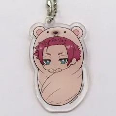 【中古】キーホルダー 糸師冴 「ブルーロック ぷにとっぷ おくるみチャーム」