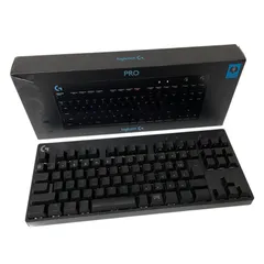 Logicool ロジクール/ワイヤレスキーボード/PRO X/G-PKB-002/2016MR2B4A19/Bランク/75【中古】 中古】Logicool G PRO X Gaming Keyboard G-PKB-002 青軸