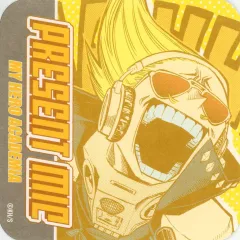 【中古】コースター プレゼント・マイク 「堀越耕平『僕のヒーローアカデミア』原画展 アートコースター(R)」