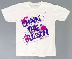 [중고] 의류 로고 -CHAIN ​​THE BLOSSOM-T셔츠 화이트 프리 사이즈 [Tokyo 7th 시스터즈 3rd Anniversary Live 17->XX -CHAIN ​​THE BLOSSOM- in Makuhari Messe]