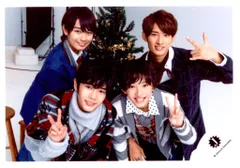 Snow Man/なにわ男子 16年 X'MAS SHOW 大西流星/長尾謙杜/道枝駿佑/向井康二 公式写真 *1枚