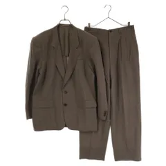 COMME des GARCONS HOMME (コムデギャルソンオム) AD1991 ウール2Bシャドーストライプセットアップスーツ テーラードジャケット スラックスロングパンツ グレー HS-02010Lのサムネイル