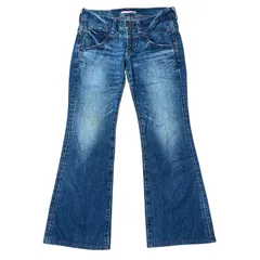 LEVI'S LADY STYLE LP996 日本製 ルーズ ブーツカットデニム インディゴ サイズ30 レディースM リーバイス