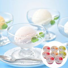 花田養蜂園 ＆ 北海道産 フルーツ アイス ギフト 4種 計8個 （冷凍便）