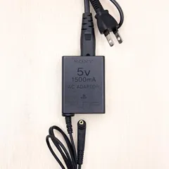 SONY PSP-380 純正 純正品 PSP ゲーム機 PSP-3000 5V 1500mA 1.5A 充電器 チャージャー プラグ外径 約 4.0mm センタープラス 0618-1422