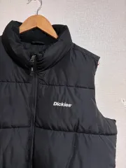 ヴィンテージ DICKIES(ディッキーズ) ダウンベスト 黒 XL