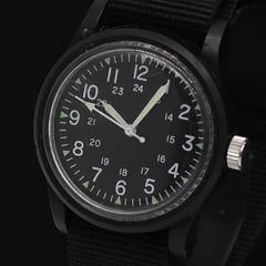 稼動中】MWC 6BB-6045-98 英国空軍 手巻き ミリタリーウォッチ - メルカリ