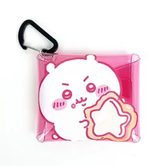ちいかわ クリアマルチケース ピンク SSサイズ