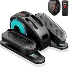 Tvdugim エアロバイク ミニ フィットネスバイク 電動 家庭用 健康器具 リモコン付き 高齢者 静音 組み立て不要 6種類プログラム 速度5段階 小型 軽量