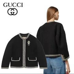 2025年最新】GUCCI ノーカラージャケットの人気アイテム - メルカリ