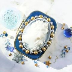 再販不可★　貴婦人のピルケース　ハンドメイドピルケース　レジンハンドメイド　レジンピルケース　小物入れ　薬入れ