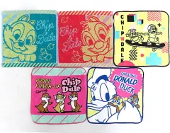 【中古】タオル・手ぬぐい 全5種セット ハンドタオルコレクション 「一番くじ 『チップ＆デール』」 G賞