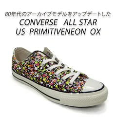 コンバース レディース スニーカー ローカット 23cm CONVERSE ALL STAR US PRIMITIVENEON OX ブラック 新品 美品 送料無料
