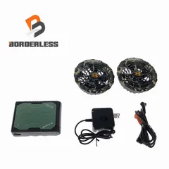 バートル22V 極美品❗️ Amazon.co.jp: バートル 2024年 22V BURTLE バッテリー ファン