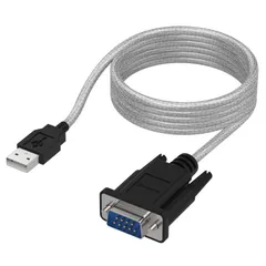 SABRENT RS-232 USB延長ケーブル 1.82m/ ProlificチップセットUSBシリアル変換ケーブル/六角ナット/ PS5・PS4、Xbox、マウス、タブレット、ゲーミングPC、PC