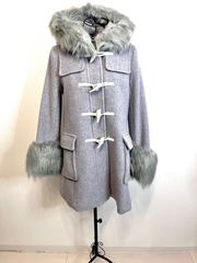 【新品未使用品】SNIDEL スナイデル ファーダッフルコート
