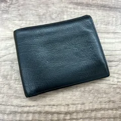 BURBERRY バーバリー 折りたたみ財布 ブラック レザー