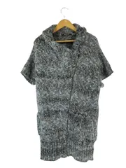 メイソングレイ MAYSON GREY ニット ジャケット 半袖 ジップアップ ポケット ウール グレー系 size2のサムネイル