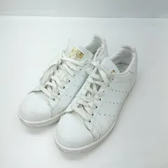 ◇ Θ adidas アディダス スタンスミス スニーカー サイズ24 ホワイト系 レディース E  【1501230047951】