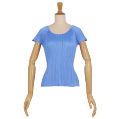 美品 プリーツプリーズ イッセイミヤケ PLEATS PLEASE シャツ ブラ