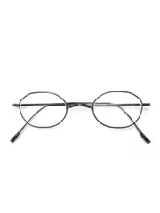 金子眼鏡 VINTAGE KV-111 眼鏡 メガネ ブラック オーバル フルリム メタルフレーム ITIQBDG6GPHN