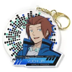 【中古】雑貨 迅悠一 アクリルキーホルダー 冬ver. 「ワールドトリガー 三門の四季を駆けるプロジェクト ～冬空の帰路・夕暮れ～」