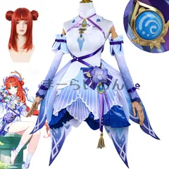 【フルセット】ニィロウ　原神　コスプレ衣装　ラドー製　Lサイズ 靴、ウィッグ付き Amazon.co.jp: [HUNIY] 原神 ニィロウ 妮露 コスプレ衣装 西域の