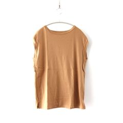 【中古A】ESTNATION エストネーション 38 M レディース ノースリーブTシャツ ベージュ 中古A 古着