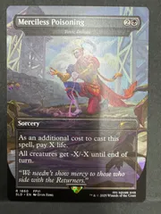 MTG FF 無慈悲な毒/毒の濁流【Foil】 Secret Lair 英語版 MTG FF 無慈悲な毒/毒の濁流【Foil】 Secret Lair 英語版 MTG FF