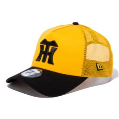 ニューエラ 9FORTY A-Frame トラッカー 阪神タイガース Aゴールド ブラックバイザー OSFM (56.8-60.6cm) 1個 New Era 940AFTR NPB HANTIG AGLD BLK 25J 1pc
