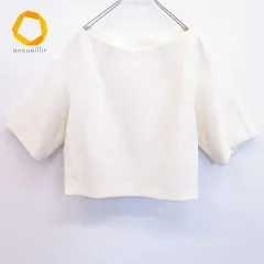 LE CIEL BLEU ルシェルブルー ショートトップス プルーオーバー カットソー 732483k★のサムネイル