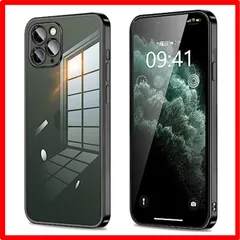 【匿名配送】 iPhone 11Pro_ブラック iPhone11Pro ケース クリア カメラ保護 薄型 軽量 変形防止 人気 スリム ソフト アイフォン 1