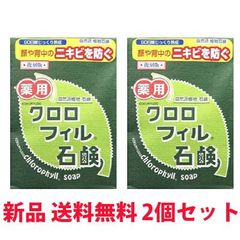 黒龍堂 クロロフィル石鹸 復刻版 85g 医薬部外品 2個セット