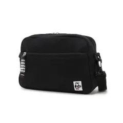 ブラック [チャムス] Bag Small Trapezoid Shoulder Sweat メンズ Black