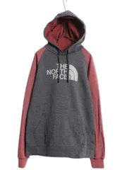 【お得なクーポン配布中!】 ノースフェイス プリント スウェット フード パーカー レディース L The North Face アウトドア トレーナー プルオーバー 裏起毛 ツートン