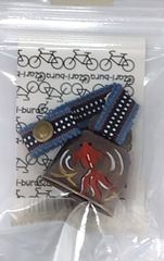 ☆新品未使用「送料込」色々取り付けられるお守りベル//金魚⑲//Chari-bura チャリブラ//r100
